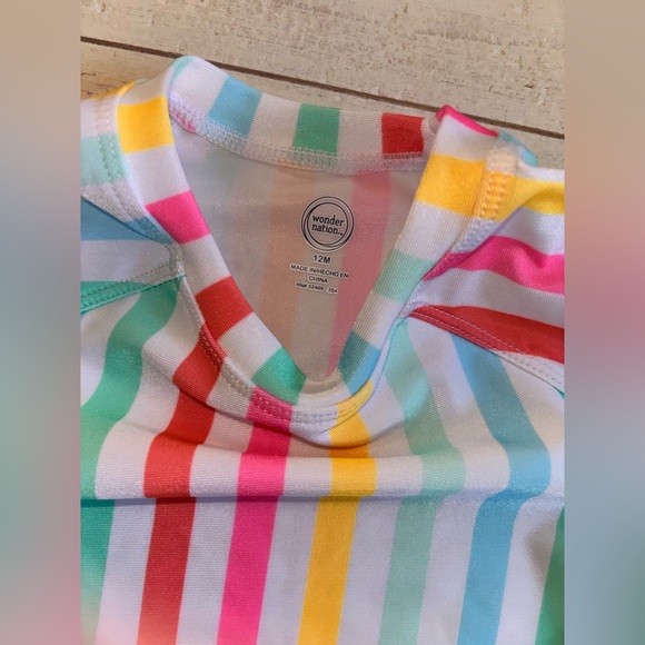 NWT! Girls Rash-guard Swim Set - Picture 2 of 2